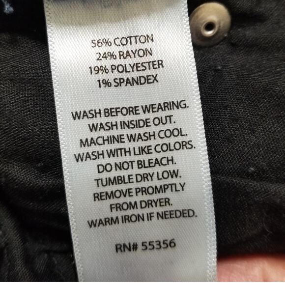 JNY Jones New York Jeans Women's Plus 22W Skinny Ankle Dark Blue Stretch Denim - Picture 6 of 8